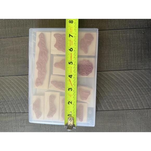 Stampin’ Up Botanical Bliss wood block rubber stamp set - Picture 5 of 6